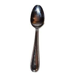 Vera Wang Wedgwood VERA LACE 7 3/8" Stainless Oval Soup Spoon replacement